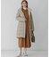 【CLASSY.・CanCam掲載】ウーステッドウール リブタートル ニット