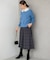 【WEB限定】ウールライクストレッチ フレアパンツ