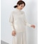 ウールカシミヤミックス ロールネックニット
