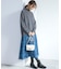 ウールカシミヤミックス ロールネックニット