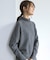 ウールカシミヤミックス ロールネックニット