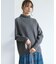 ウールカシミヤミックス ロールネックニット