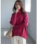 ウールカシミヤミックス ロールネックニット