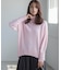 ウールカシミヤミックス ロールネックニット