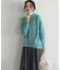 ウールカシミヤミックス ロールネックニット