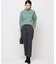 ウールカシミヤミックス ロールネックニット