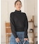 【2WAY・WEB限定】ウールカシミヤミックス ハイネックニット