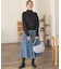 【2WAY・WEB限定】ウールカシミヤミックス ハイネックニット