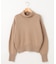 【2WAY・WEB限定】ウールカシミヤミックス ハイネックニット