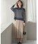 【WEB限定カラーあり】ギャザーライトデシン パンツ