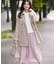 【WEB限定カラーあり】ギャザーライトデシン パンツ