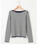 シルク混ニットロングＴシャツ