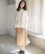 【WEB限定】オシャクロスタイト スカート