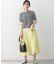 5分袖ニットＴシャツ