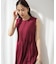 【加藤ローサさん着用】サマージャージタック ワンピース