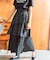 【入江未悠さんコラボ】ギャザーライトデシンティアード スカート