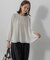 【WEB限定】ジョーゼットシフォンプリーツ ブラウス