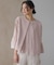 【WEB限定】ジョーゼットシフォンプリーツ ブラウス