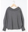 【加藤ローサさん着用・新色追加・前後着用可】スムースストレッチロールネック ニット