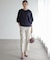 【加藤ローサさん着用・新色追加・前後着用可】スムースストレッチロールネック ニット