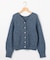 【加藤ローサさん着用 / 前後着用可】スパンコールヤーン カーディガン