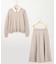 襟付きニットアップ
