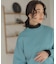 【WEB限定】フラワーチュールタートルネック カットソー