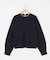 【WEB限定】パール釦畦ニット プルオーバー