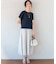 【WEB限定】バックリボンケーブル ニット