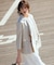 【加藤ローサさん着用】ライトリネンライク ジャケット