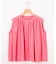 【WEB限定】トリコットジャージー ギャザー カットソー