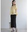 【WEB限定】レーシーニット スカート