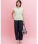 【WEB限定】フレンチテリー ワイドパンツ