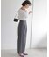 【WEB限定】エアリーシャーティング チュールスリーブブラウス