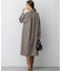 【WEB限定】フィブリルシャーティング カシュクールワンピース