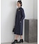 【WEB限定】フィブリルシャーティング カシュクールワンピース