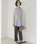 【WEB＆一部店舗限定】エアリーシャーティング チュニックシャツ