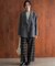 ハンサムツイル ワイドパンツ
