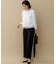 【WEB＆一部店舗限定】ジョーゼットシフォン 裾レースブラウス