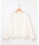 【WEB＆一部店舗限定】ジョーゼットシフォン 裾レースブラウス