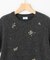 【WEB＆一部店舗限定】エンブロイダリーブルーム 半袖ニット