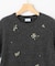 【WEB＆一部店舗限定】エンブロイダリーブルーム 半袖ニット
