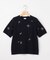 【WEB＆一部店舗限定】エンブロイダリーブルーム 半袖ニット