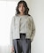 スパンコールヤーン ニットカーディガン