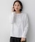 【WEB限定】トロンプルイユ パールネックレス 長袖Ｔシャツ