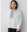 【WEB限定】トロンプルイユ パールネックレス 長袖Ｔシャツ