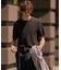 【ビジネスインナー推奨】【HYBRID LINEN】ニットTシャツ