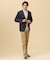“最初の一着“に選ばれる理由【 1st BLAZER】ウールポリエステル ライトギャバ ブレザー / 3B / New Authentic-Fit