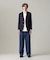 “最初の一着“に選ばれる理由【 1st BLAZER】ウールポリエステル ライトギャバ ブレザー / 3B / New Authentic-Fit