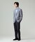 【Peppin Merino Comfort】【ウォッシャブル可 / 折り目加工】バーズアイ スラックス / ノータック